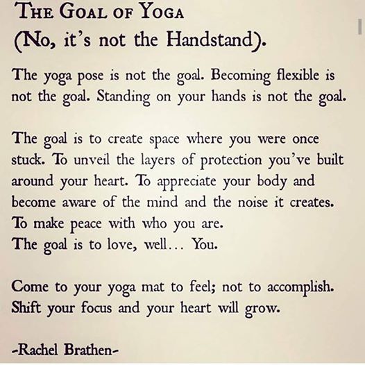 goal of yoga